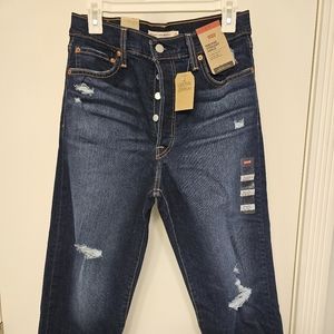 Levi's Ribcage Ankle Straight Jeans